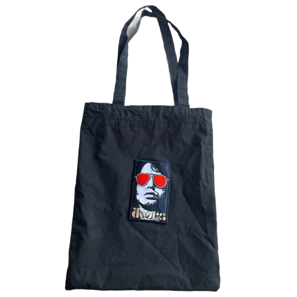 The Doors Jim Morrison Classic Rock‎ Boho Chic Black Patch Hand/ Shoulder Bag - Picture 3 of 7